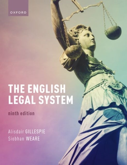 Bilde av The English Legal System Av Alisdair (professor Of Criminal Law And Justice And University Academic Dean Professor Of Criminal Law And Justice And Uni