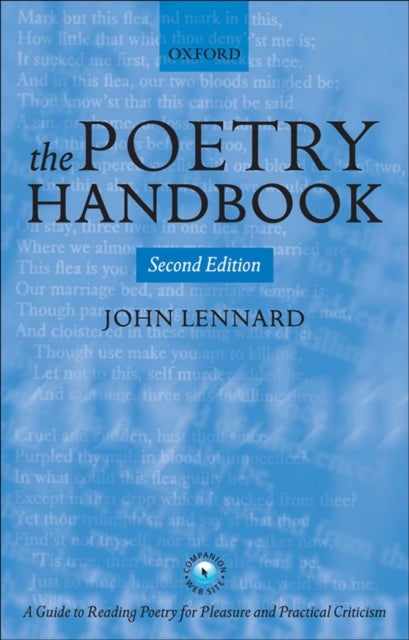 Bilde av The Poetry Handbook Av John (professor-elect Of British And American Literature Uwi-mona Jamaica) Lennard