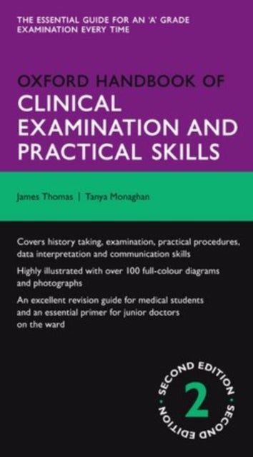 Bilde av Oxford Handbook Of Clinical Examination And Practical Skills Av James (consultant Musculoskeletal Radiologist Consultant Musculoskeletal Radiologist N