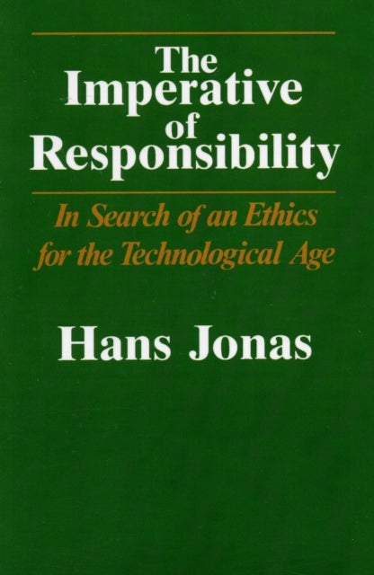 Bilde av The Imperative Of Responsibility Av Hans Jonas