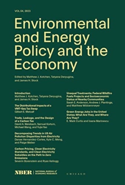 Bilde av Environmental And Energy Policy And The Economy