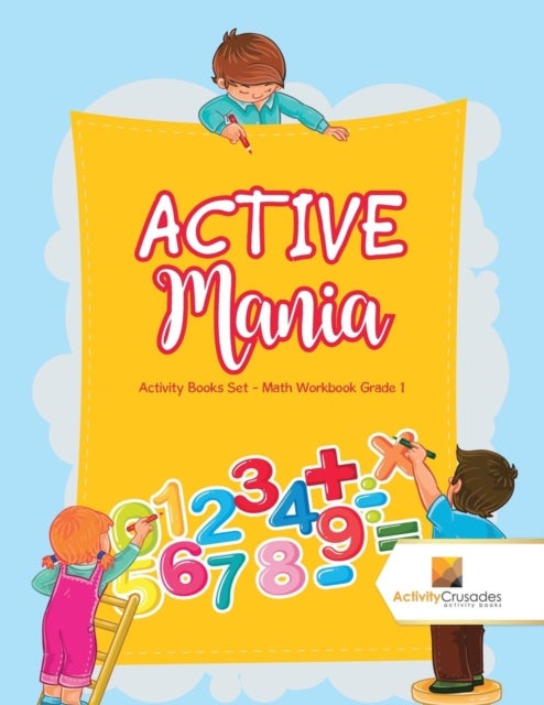 ACTIVE Mania - Activity Books Set - Math Workbook Grade 1
