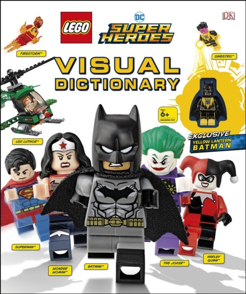 LEGO DC Comics Super Heroes Visual Dictionary - With Exclusive Yellow Lantern Batman Minifigure
