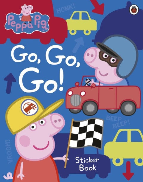 Peppa Pig: Go, Go, Go! - Vehicles Sticker Book