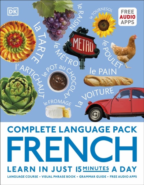 Complete Language Pack French - Learn in just 15 minutes a day