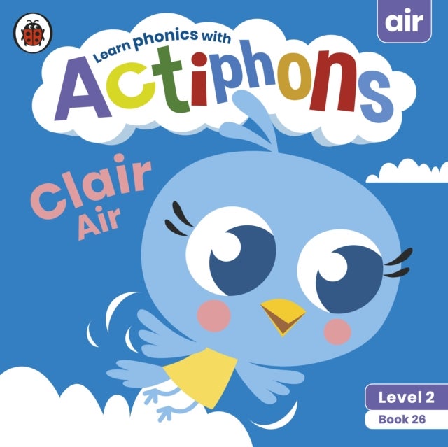 Bilde av Actiphons Level 2 Book 26 Clair Air Av Ladybird