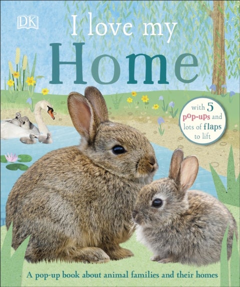 I Love My Home - A pop-up book about animal families and their homes