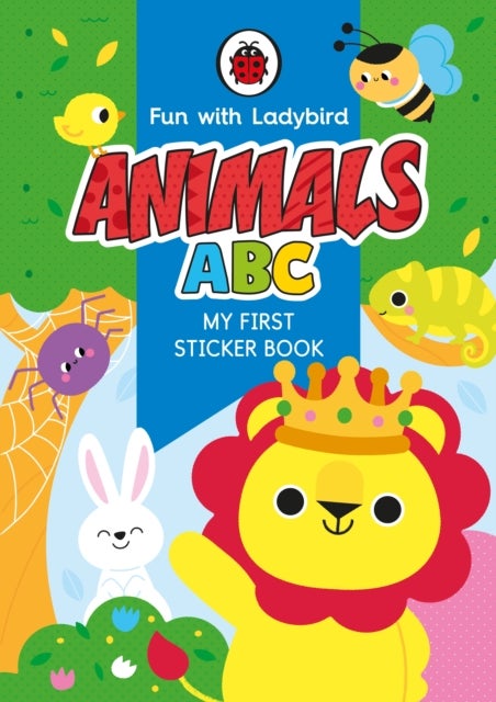 Bilde av Fun With Ladybird: My First Sticker Book: Animals Abc Av Ladybird