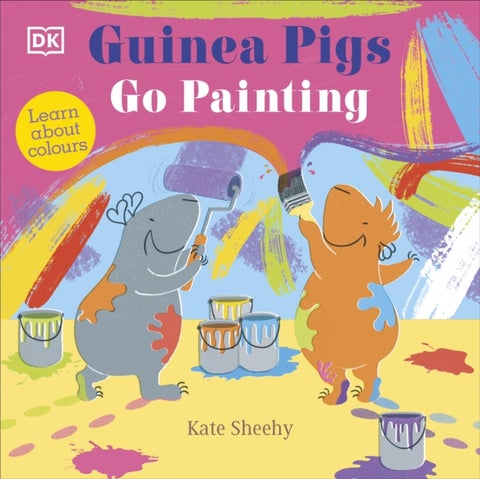 Guinea Pigs Go Painting - Learn About Colours