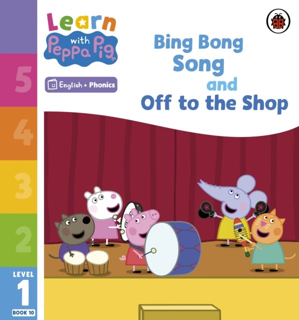 Bilde av Learn With Peppa Phonics Level 1 Book 10 ¿ Bing Bong Song And Off To The Shop (phonics Reader) Av Peppa Pig