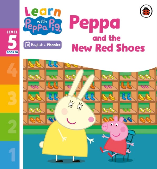 Bilde av Learn With Peppa Phonics Level 5 Book 10 ¿ Peppa And The New Red Shoes (phonics Reader) Av Peppa Pig