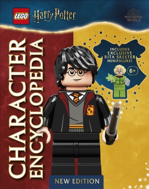LEGO Harry Potter Character Encyclopedia New Edition - With Exclusive LEGO Harry Potter Minifigure