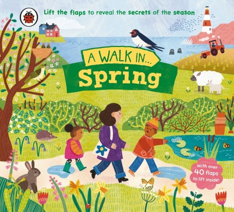 A Walk in Spring - Lift the flaps to reveal the secrets of the season
