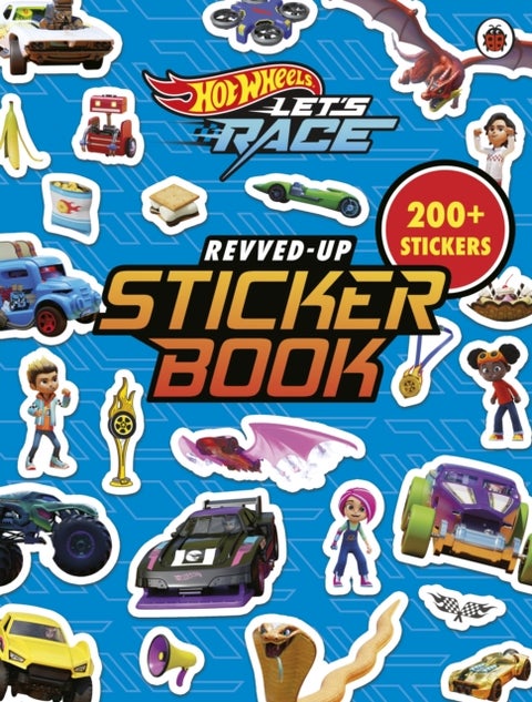 Hot Wheels: Let¿s Race: Revved Up Sticker Book