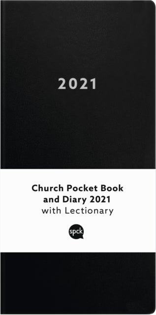 Bilde av Church Pocket Book And Diary 2021 Black