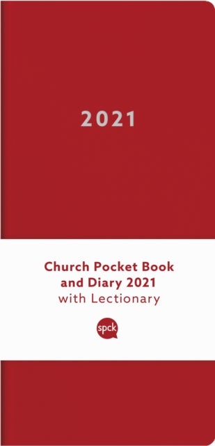 Bilde av Church Pocket Book And Diary 2021 Red