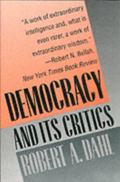 Bilde av Democracy And Its Critics Av Robert A. Dahl