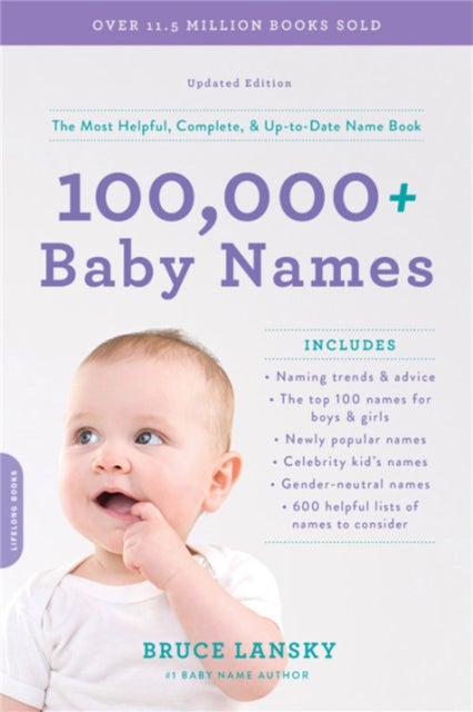 Bilde av 100,000+ Baby Names (revised) Av Bruce Lansky