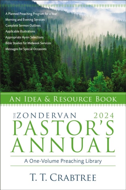 The Zondervan 2024 Pastor's Annual - An Idea and Resource Book