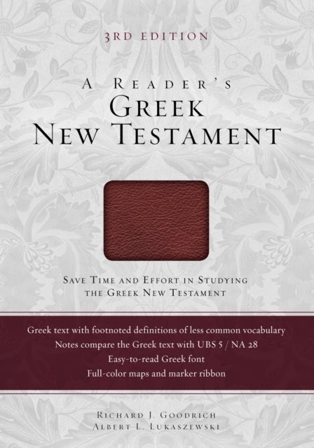 Bilde av A Reader&#039;s Greek New Testament Av Richard J. Goodrich, Albert L. Lukaszewski