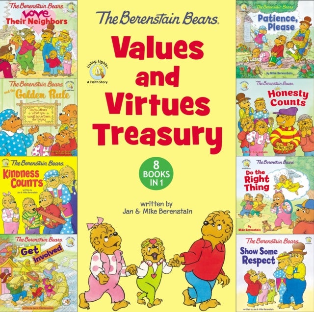 The Berenstain Bears Values and Virtues Treasury - 8 Books in 1