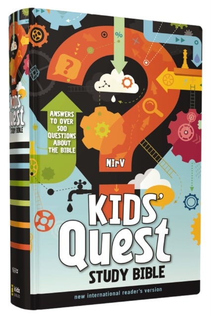 NIrV, Kids' Quest Study Bible, Hardcover - Answers to over 500 Questions about the Bible