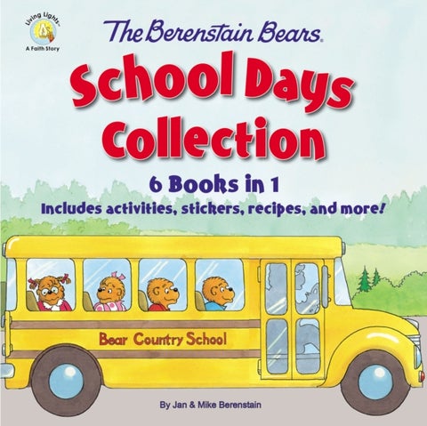 The Berenstain Bears School Days Collection - 6 Books in 1, Includes activities, stickers, recipes, and more!