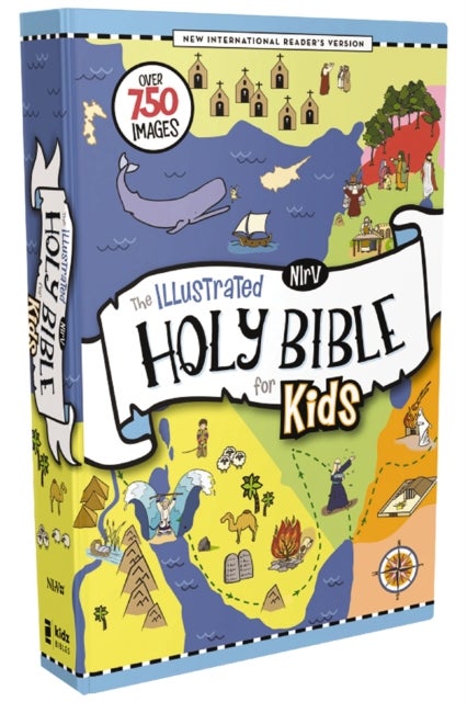 NIrV, The Illustrated Holy Bible for Kids, Hardcover, Full Color, Comfort Print - Over 750 Images