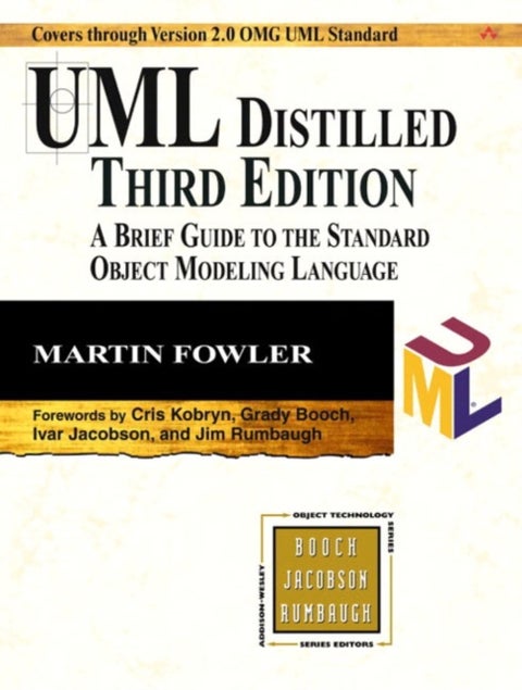UML Distilled - A Brief Guide to the Standard Object Modeling Language