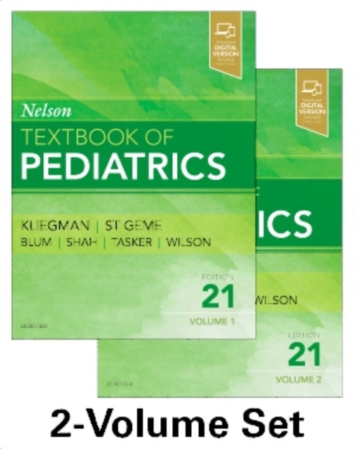 Bilde av Nelson Textbook Of Pediatrics, 2-volume Set Av Robert M. (professor &amp; Chair Emeritus Department Of Pediatrics - Medical College Of Wisconsin Nelso