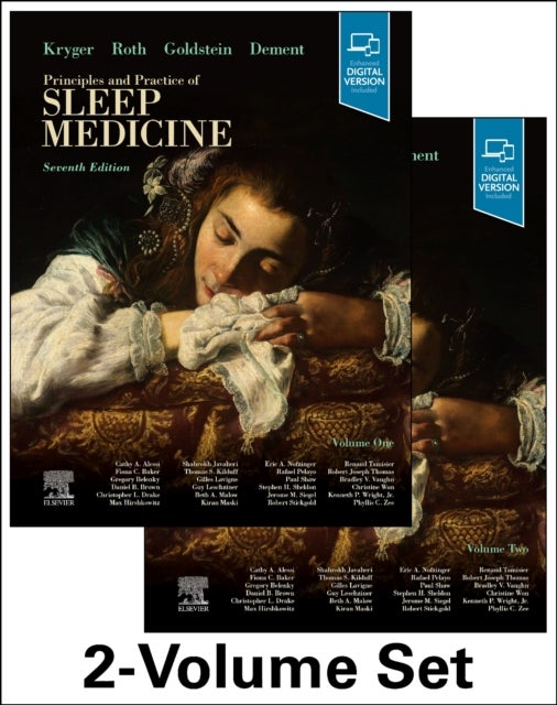 Bilde av Principles And Practice Of Sleep Medicine - 2 Volume Set Av Meir H. (professor Pulmonary Critical Care And Sleep Medicine Yale School Of Medicine New