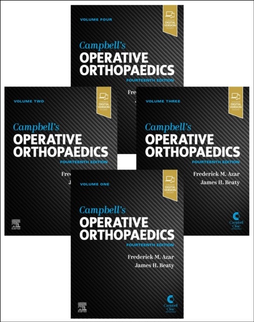 Bilde av Campbell&#039;s Operative Orthopaedics, 4-volume Set Av Frederick M. Md (professor Department Department Of Orthopaedic Surgery University Of Tennesse