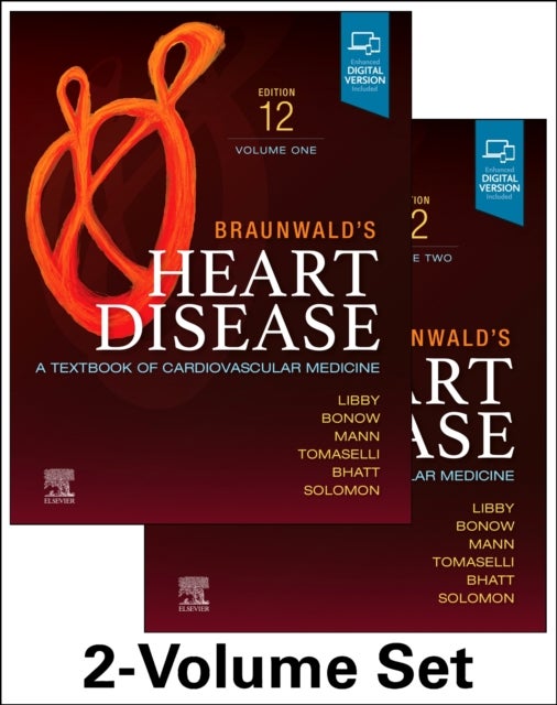 Bilde av Braunwald&#039;s Heart Disease, 2 Vol Set Av Peter (brigham And Women&#039;s Hospital Harvard Medical School) Libby