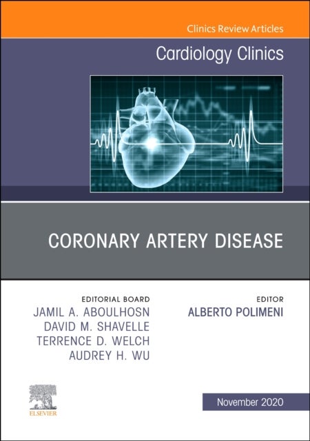 Bilde av Coronary Artery Disease, An Issue Of Cardiology Clinics