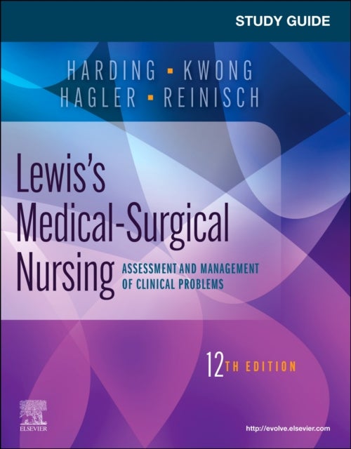 Bilde av Study Guide For Lewis&#039;s Medical-surgical Nursing Av Mariann M. (professor Of Nursing Technology Kent State University Tuscarawas New Philadelphia