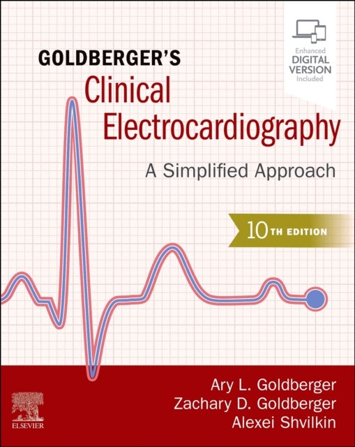 Bilde av Goldberger&#039;s Clinical Electrocardiography Av Ary L. Md Facc (professor Of Medicine Harvard Medical School Director Margret And Ha Rey Institute F