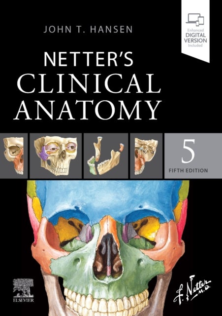 Bilde av Netter&#039;s Clinical Anatomy Av John T. (professor Of Neurobiology And Anatomy Associate Dean For Admissions University Of Rochester School Of Medic