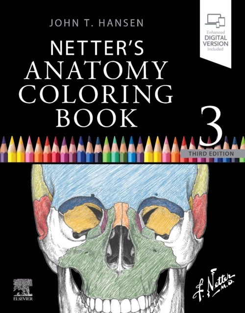 Bilde av Netter&#039;s Anatomy Coloring Book Av John T. (professor Emeritus Neurobiology And Anatomy Associate Dean For Admissions University Of Rochester Scho