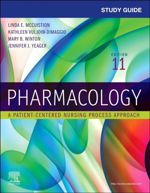 Bilde av Study Guide For Pharmacology Av Jennifer J. (assistant Professor Tarleton State University Stephenville Texas) Yeager, Linda E. (retired Nursing Profe