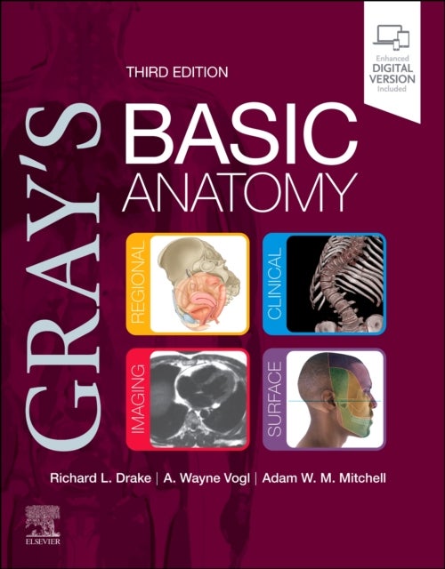 Bilde av Gray&#039;s Basic Anatomy Av Richard L. (director Of Anatomy Professor Of Surgery Cleveland Clinic Lerner College Of Medicine Case Western Reserve Uni