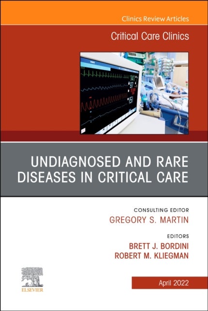 Bilde av Undiagnosed And Rare Diseases In Critical Care, An Issue Of Critical Care Clinics