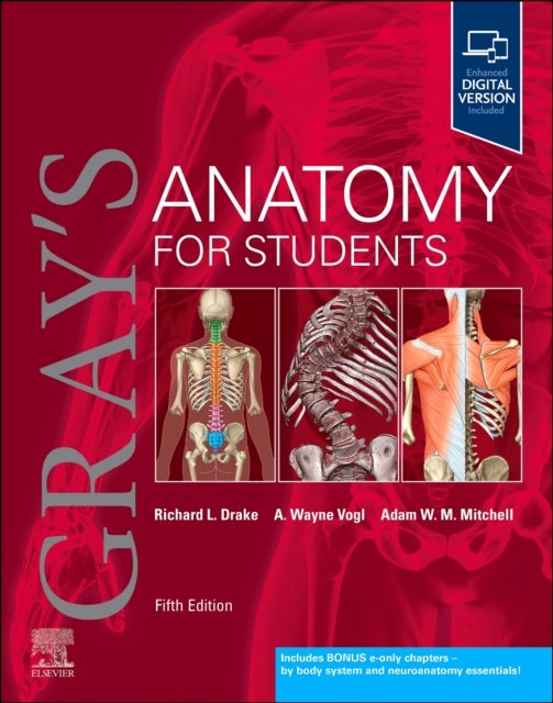 Bilde av Gray&#039;s Anatomy For Students Av A.wayne Vogl Adam W.m. Mitchell Richard L. Drake