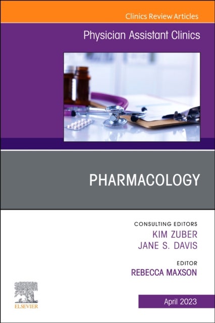 Bilde av Pharmacology, An Issue Of Physician Assistant Clinics