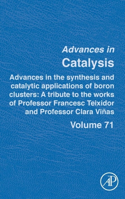 Bilde av Advances In The Synthesis And Catalytic Applications Of Boron Cluster
