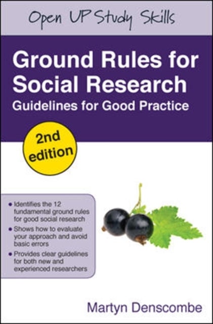 Bilde av Ground Rules For Social Research Av Martyn Denscombe