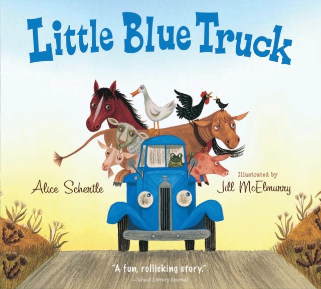 Bilde av Little Blue Truck Padded Board Book Av Alice Schertle