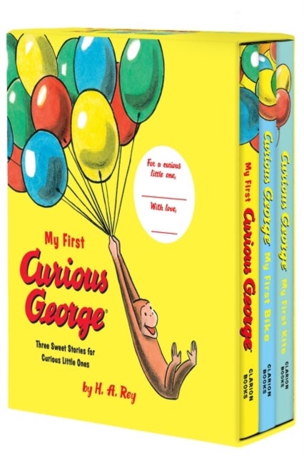 My First Curious George 3-Book Box Set - My First Curious George, Curious George: My First Bike, Curious George: My First Kite