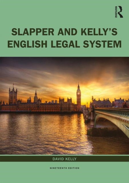 Bilde av Slapper And Kelly&#039;s The English Legal System Av David Kelly