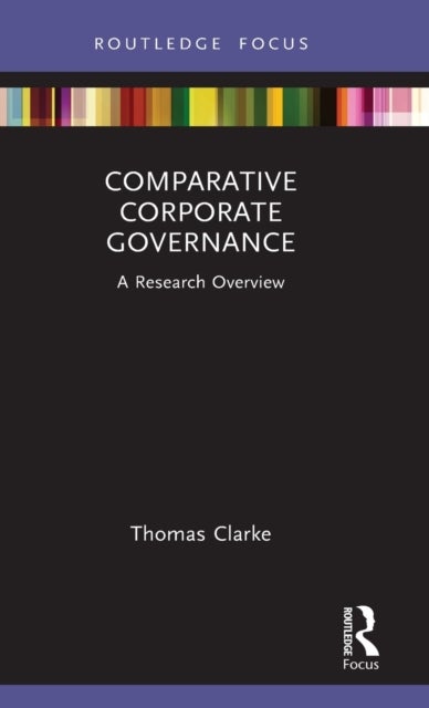 Bilde av Comparative Corporate Governance Av Thomas (university Of Technology Sydney Clarke