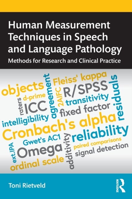 Bilde av Human Measurement Techniques In Speech And Language Pathology Av Rietveld Toni